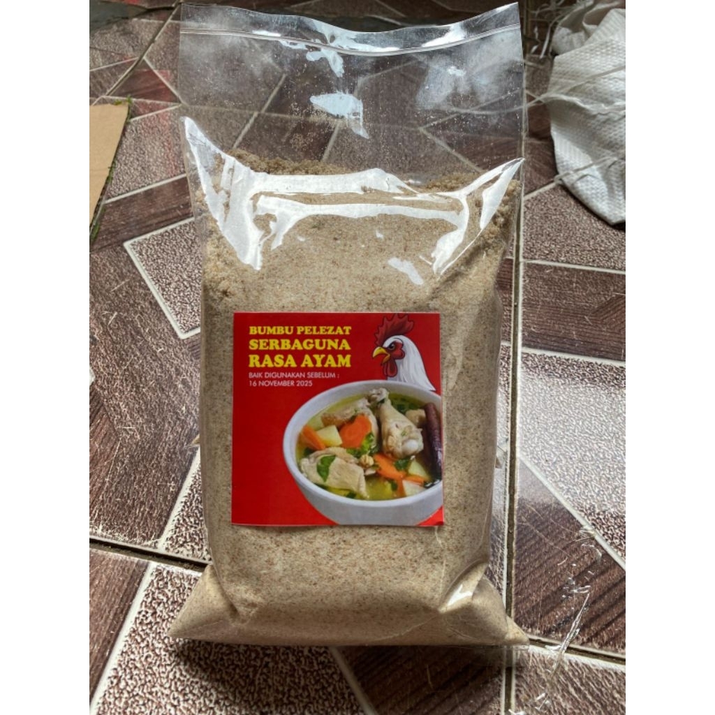 

BUBUK MASAKO RASA AYAM ISI 1KG - BUMBU MASAK SERBAGUNA RASA AYAM