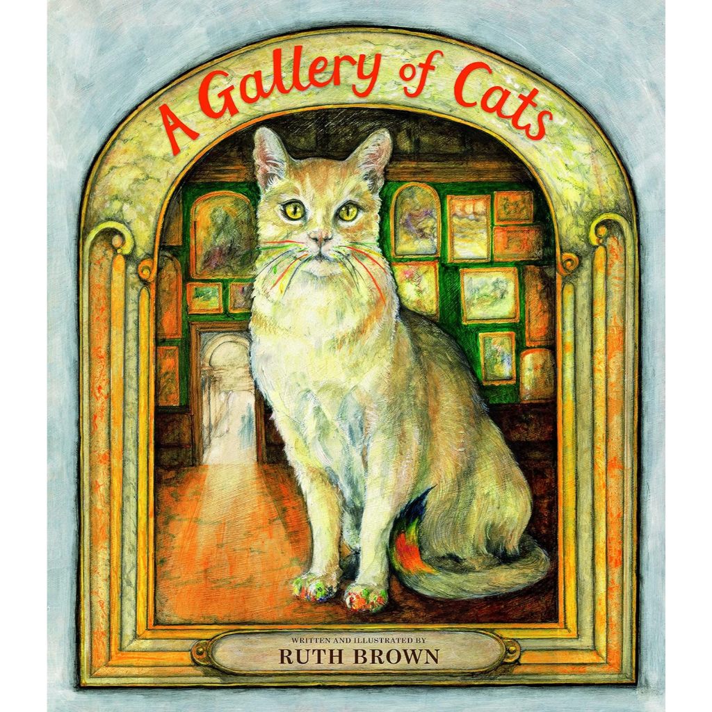 Gallery of Cats - Buku Gambar Kucing Artistik oleh Ruth Brown | Hardcover Original Import