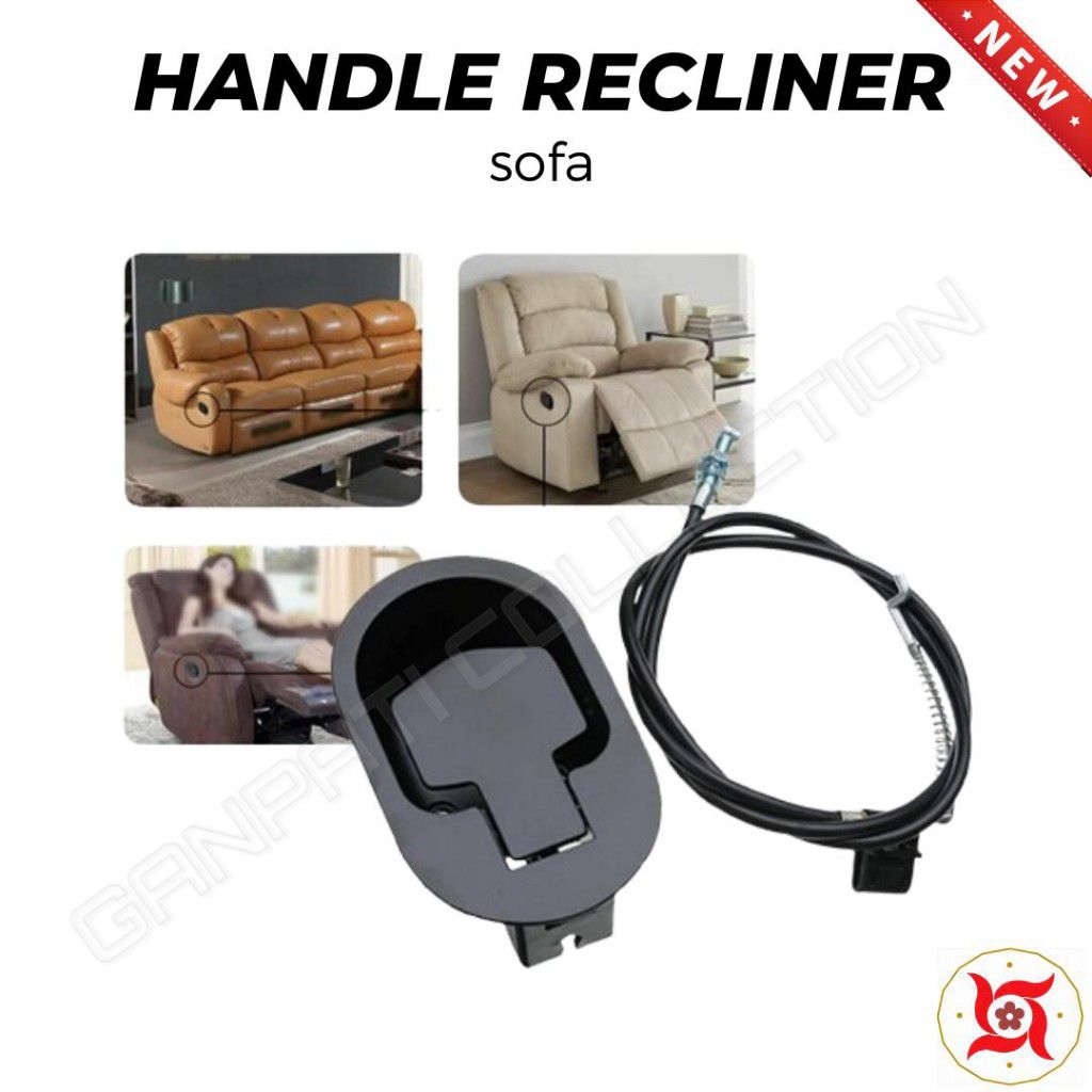 Handle Pull Recliner Sofa / Gagang Recliner Sofa Tuas Besi Metal Aksesoris Sofa Recliner Reclining R