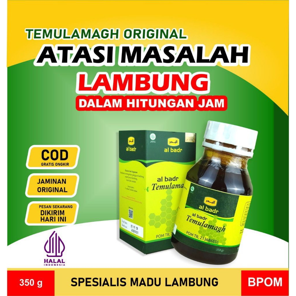 

Madu Temulawak 350g Al Badr madu temulamagh madu lambung sehat lambung