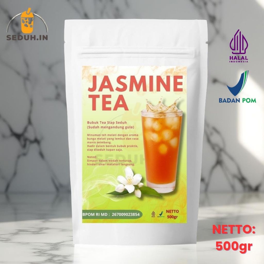 

ADUK AJAH - MINUMAN 500 gram Bubuk minuman Jasmine Tea