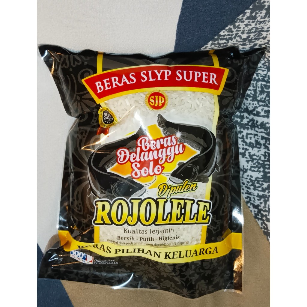 

[ 1 Kilogram ] Beras Delanggu Solo Cap D'Pulen Rojolele Beras Keras / Pera