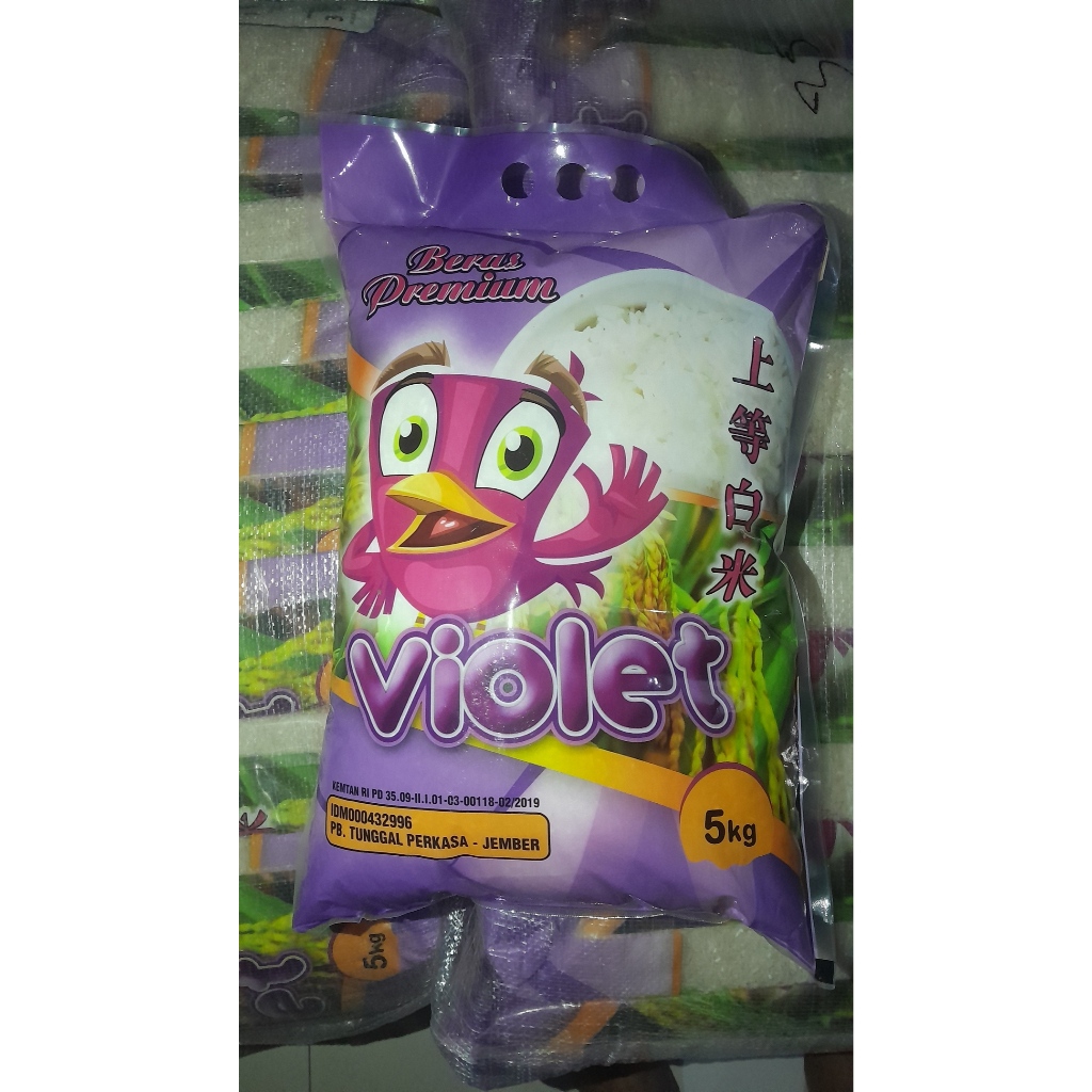 

Beras Premium Violet 5kg