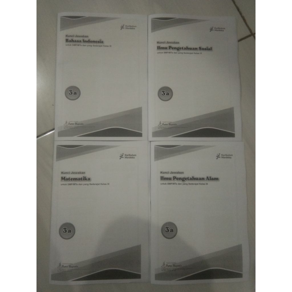 Kunci Lks Zamrud SMP kls 9 semester 1 (2025/2026)