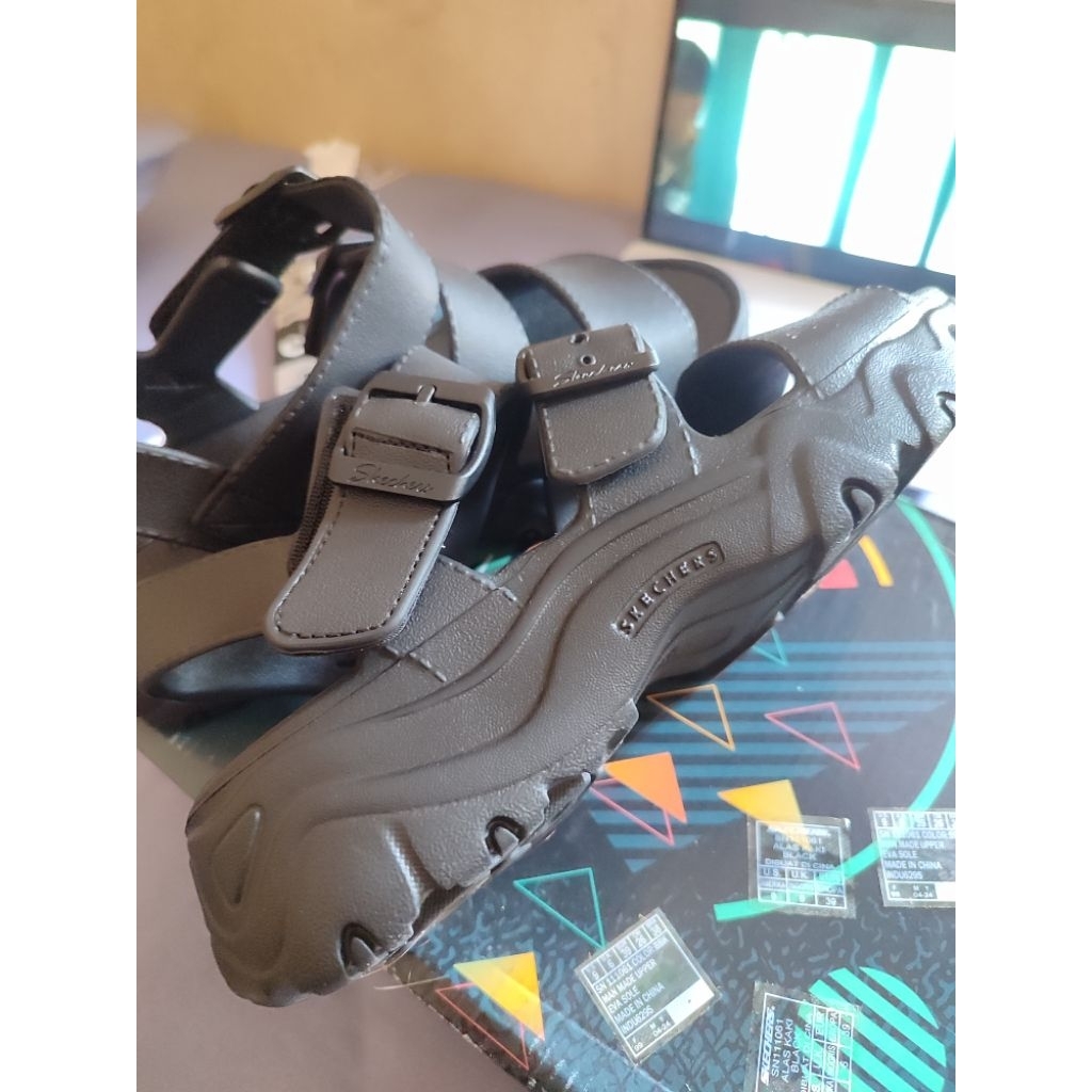 SKECHERS D'LITES 2.0 WOMENS SANDALS SHOES ORIGINAL