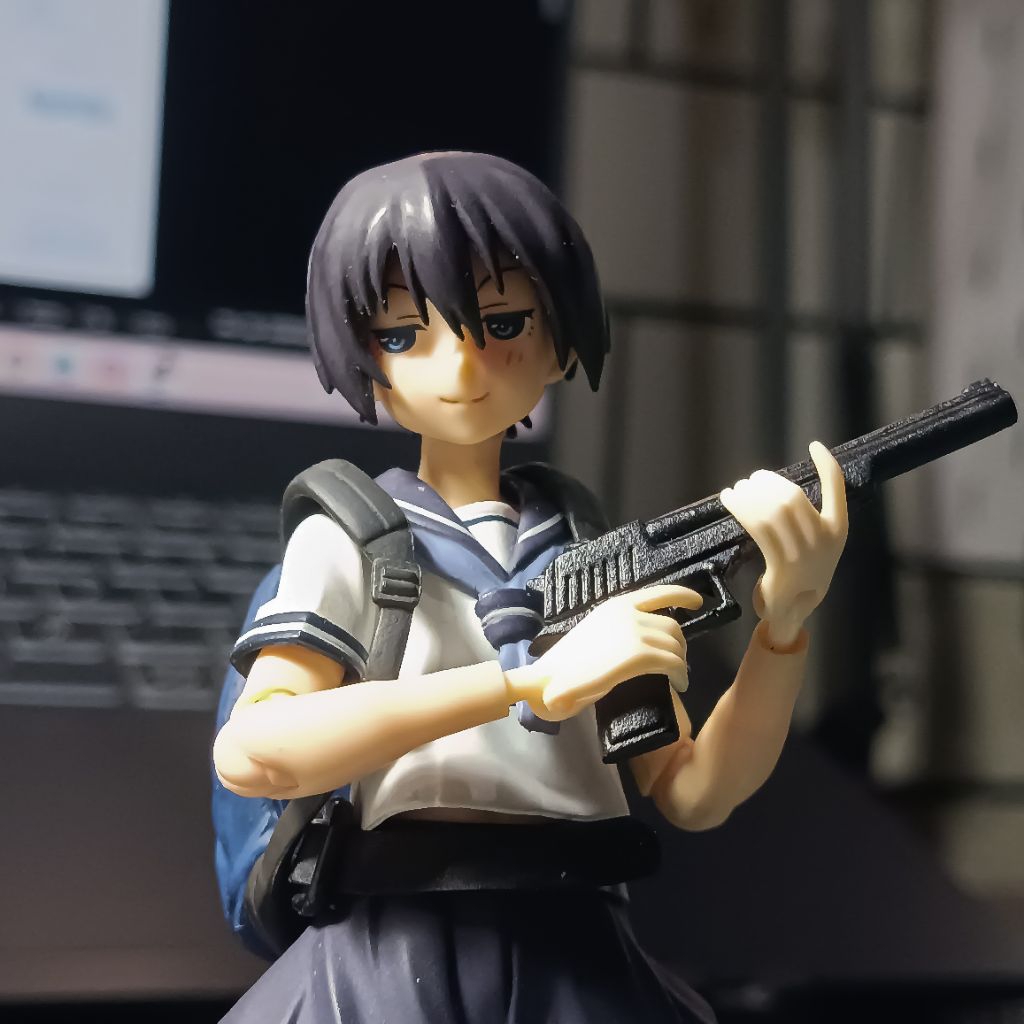 Weapon/Senjata Pistol Figma Mikuru Asahina (Recast) Kitbash Skala1/12 For Figma, SHF, Mafex, Revolte