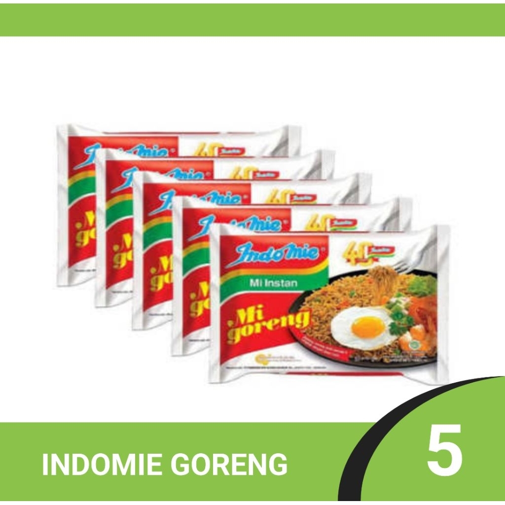 

INDOMIE Indomie goreng original 5pcs