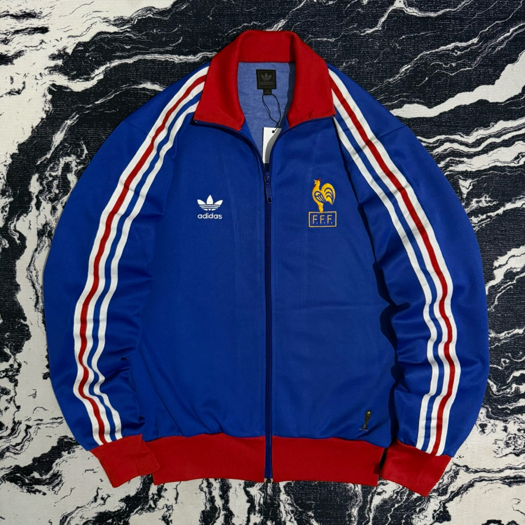 Vintage adidas france fifa world cup tracktop