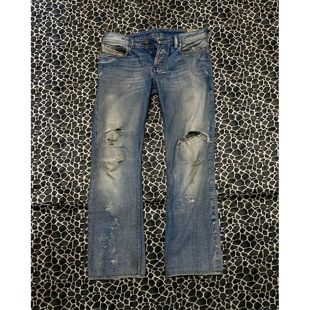 Diesel Industry Ripped Jeans