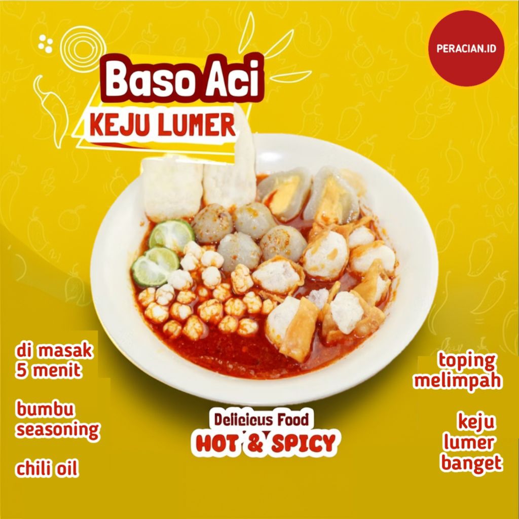 

BASO ACI KEJU LUMER BANGET MELT CHEESE BOCI HALAL FROZEN FOOD PREMIUM