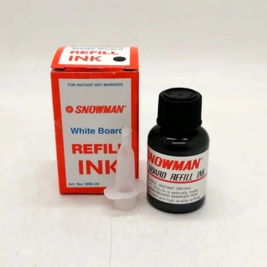 

A56 ADENSURADEN Snowman Refill Ink Tinta Spidol White Board (BG-12) Murah