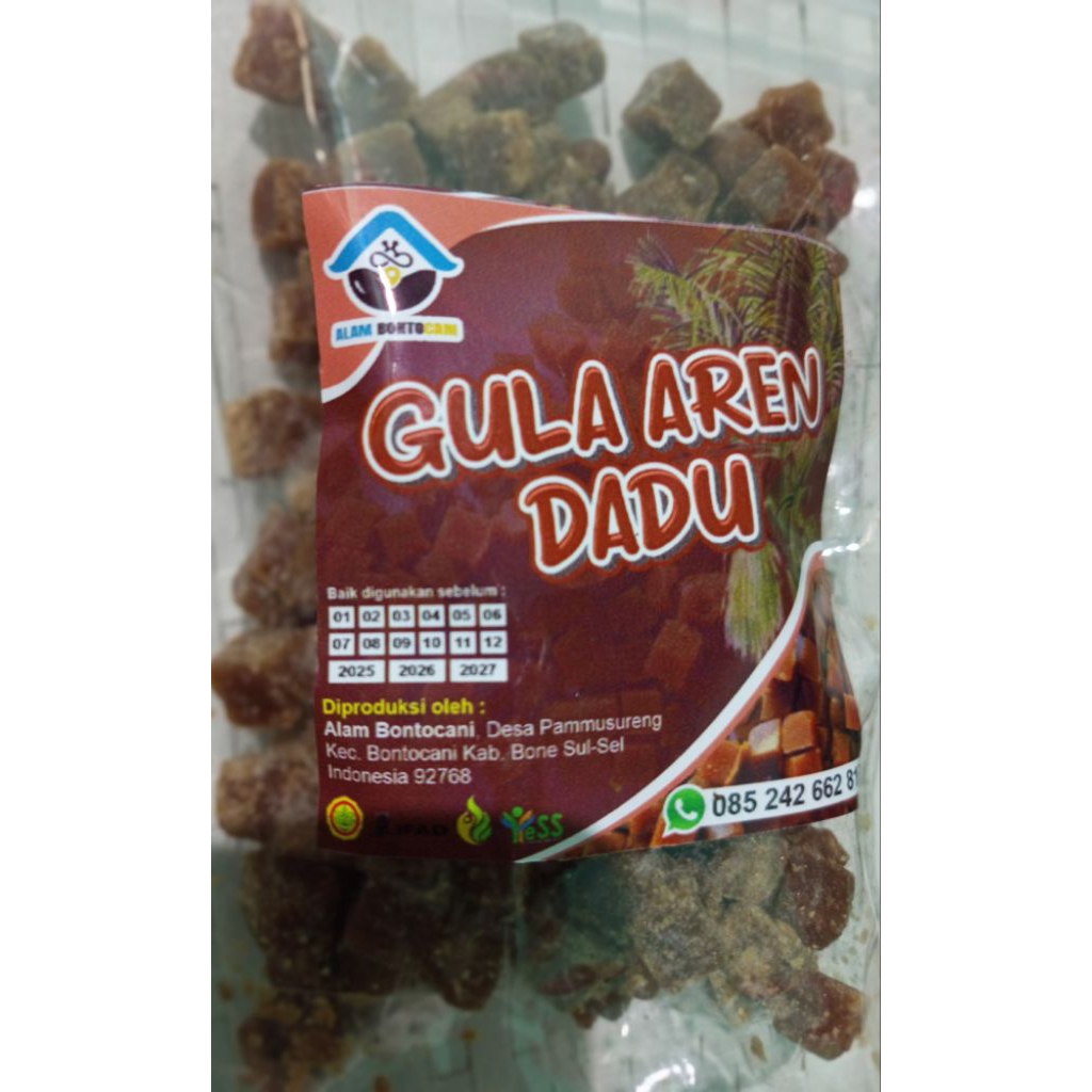 

gula merah dadu