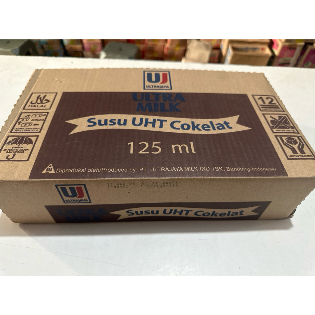 

susu ultra uht 125ml isi 40