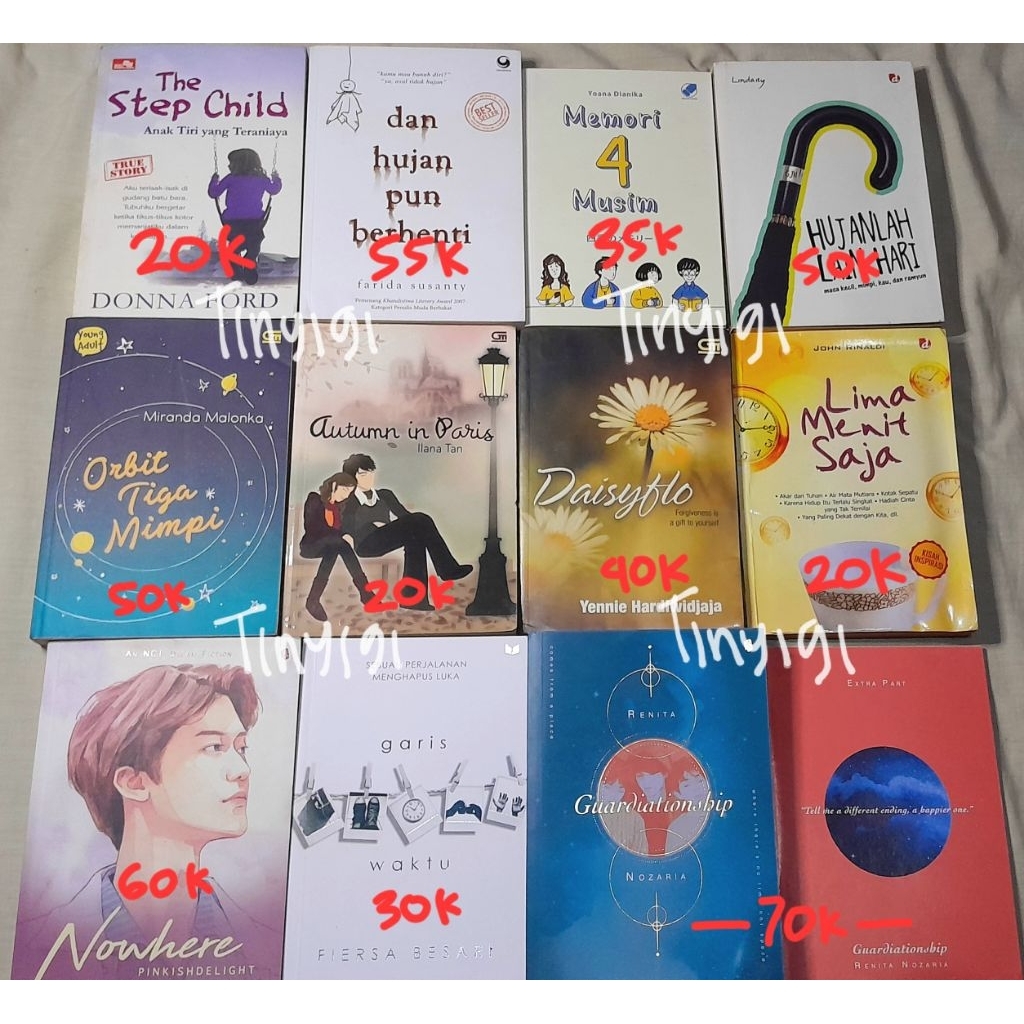 

[READY KAMAR] preloved novel