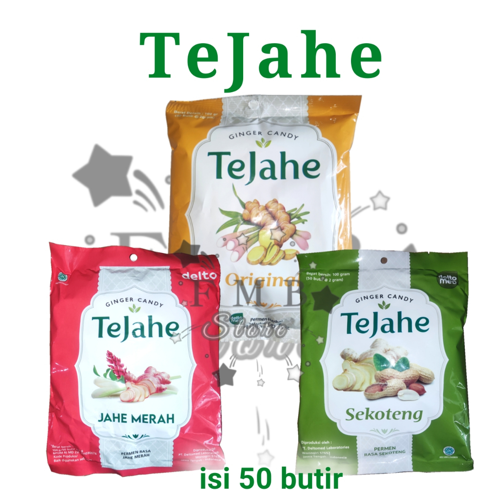 

Tejahe Original sak isi 50pcs/gingger candy All Variant