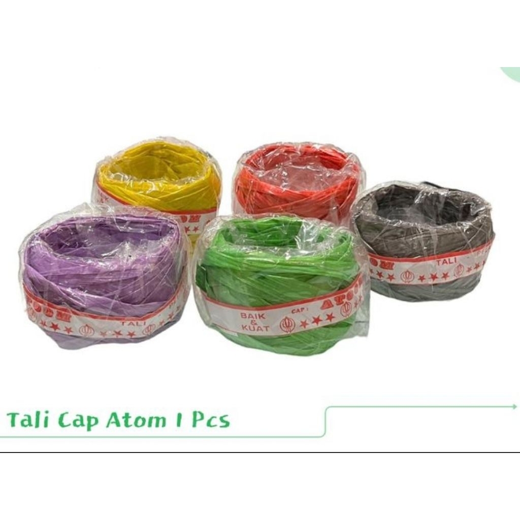 

Tali rafia warna warni tali atom tanggung murah