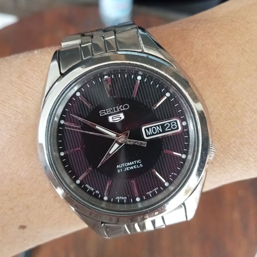 Seiko Automatic SNKL23 Cal 7s26-03V0 Black Dial