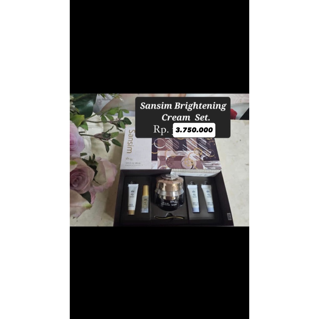 Jutanhak - Sansim Brightening Cream set