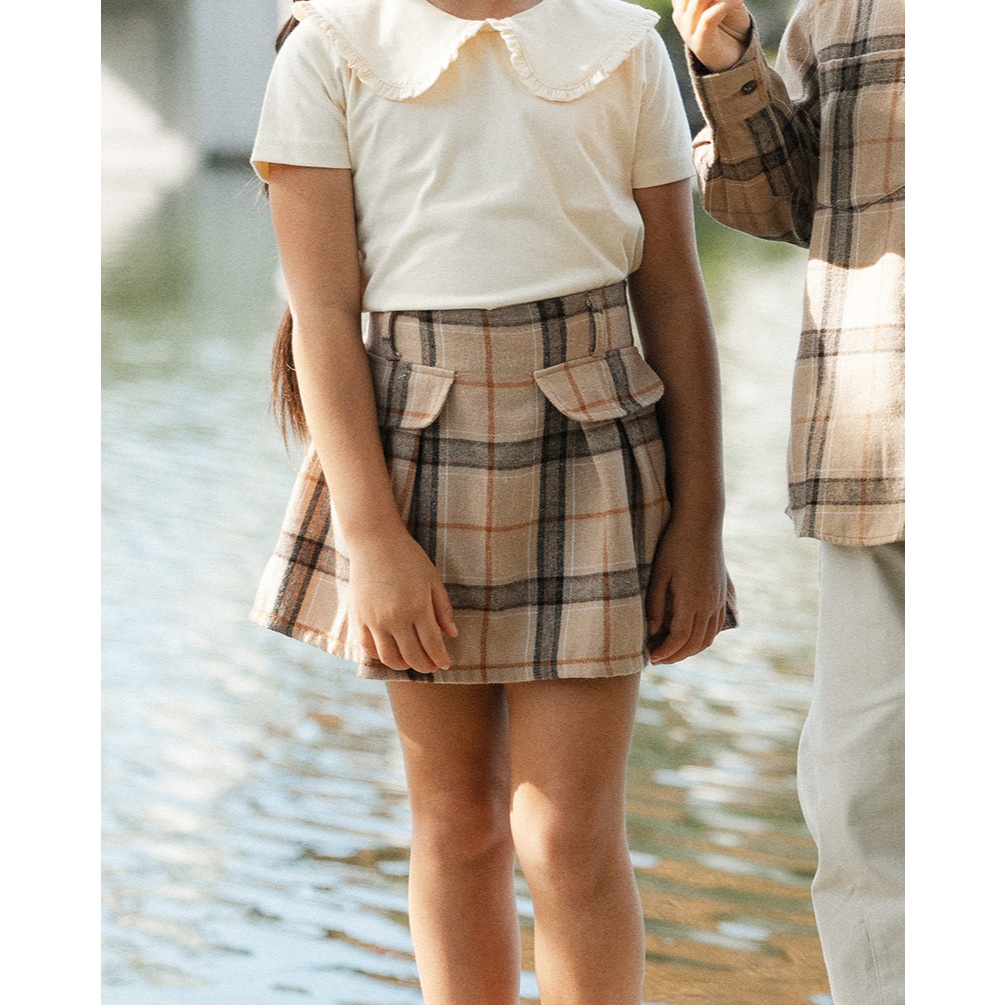LEWIS EMMA - Tartan Skirt (6 Bulan-14 Tahun) Rok Anak Perempuan / Bawahan Pendek