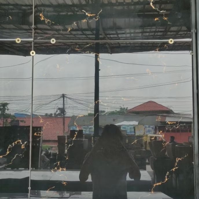 Granite Arna 60x60 Glass Polish Hitam Motif Garvita Black Export Kw1