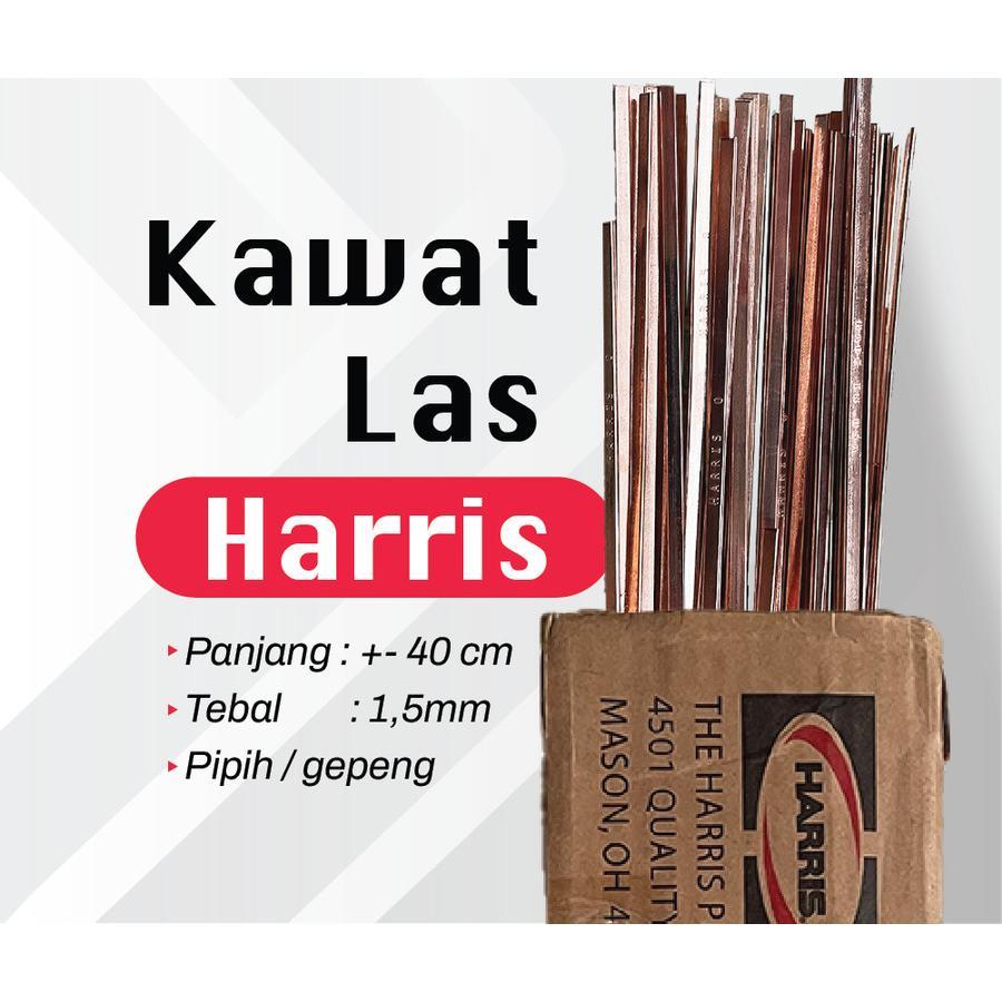 PERAK / KAWAT LAS TEMBAGA MERK HARRIS