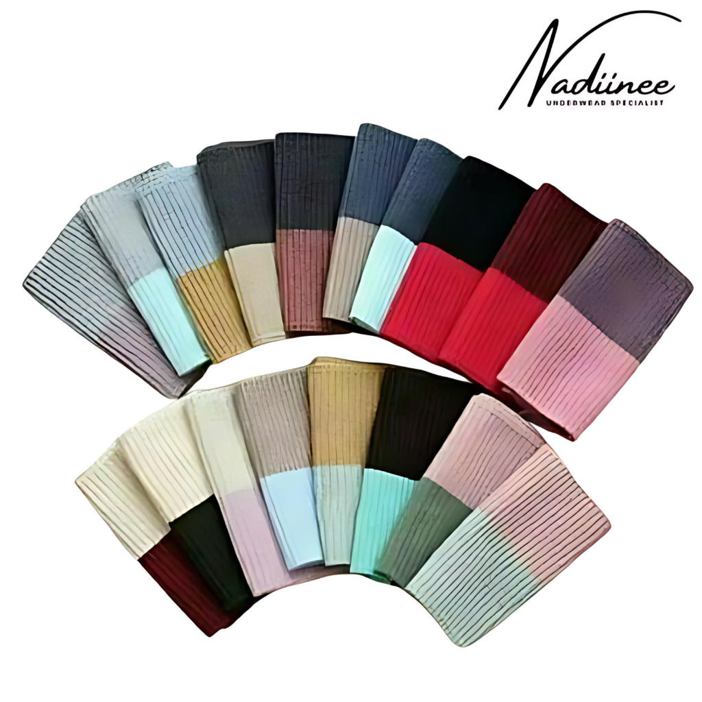 Ciput 2 Warna Rajut Premium Bandana Aksesoris Hijab Nyaman Dipakai Berkualitas Awet Stylish Elegan