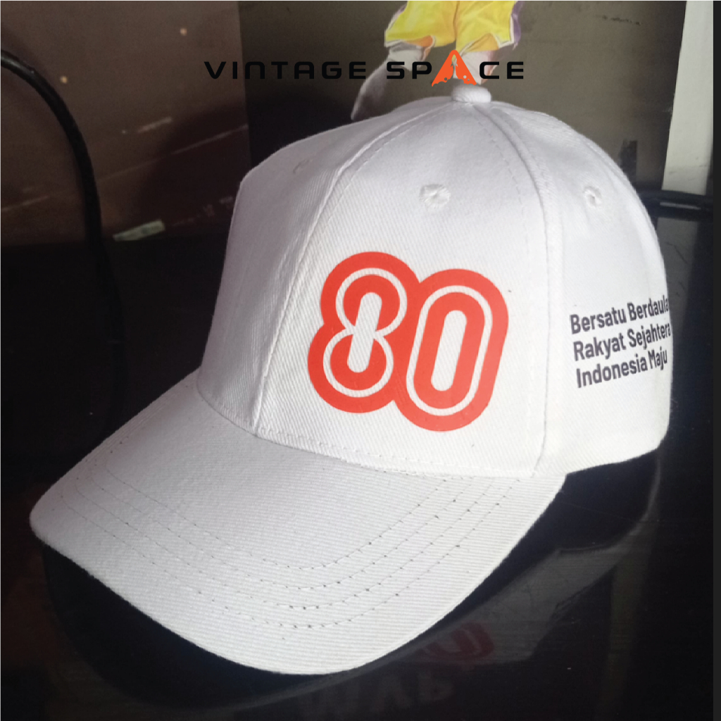 Topi Indonesia Premium / Topi Denim / Topi HUT RI