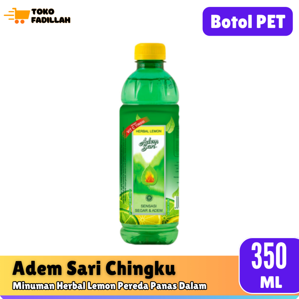 

Adem Sari Chingku Herbal Lemon Botol 350 ml