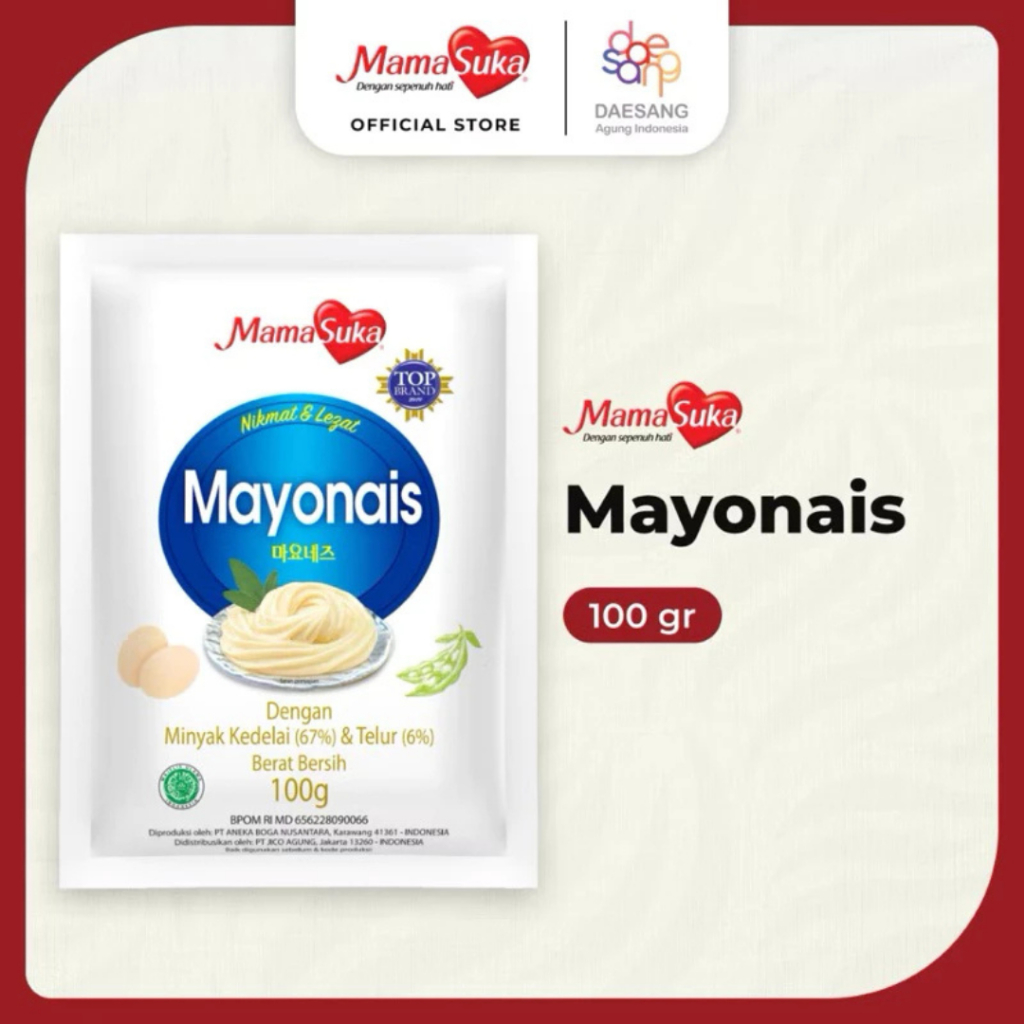 

Mayonais Mayonaise Mamasuka 100GR