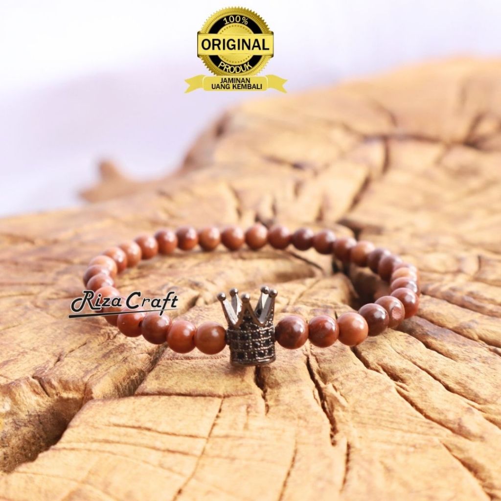 Gelang Tasbih Kayu Kokka Kaukah Kaokah Kokah 33 Butir Kecil Cewek Cowok Aesthetic Original 100% Bers
