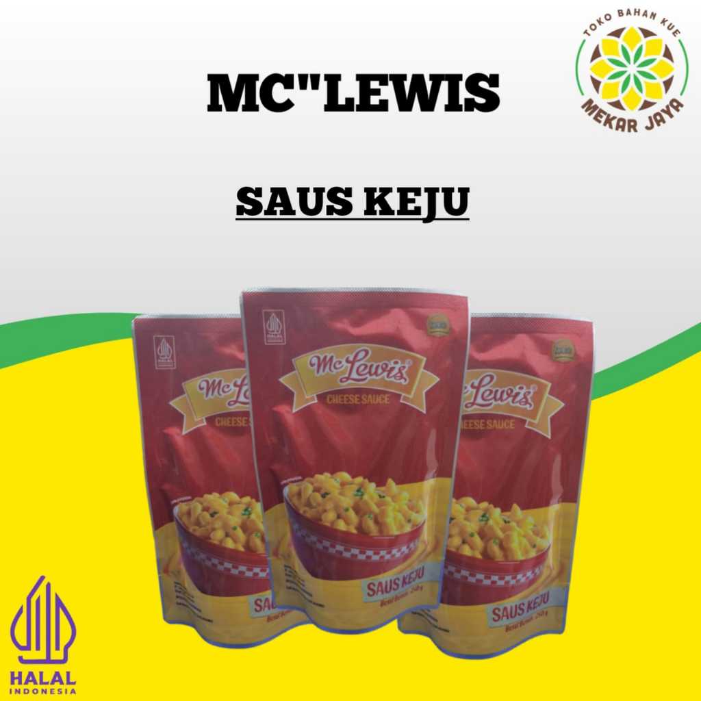 

Mc Lewis Cheese Sauce - 250 g