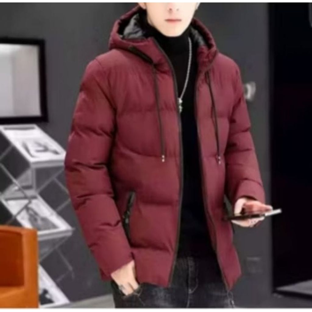 jaket winter kembung jaket gunung dewasa pria wanita saze l XL xxl