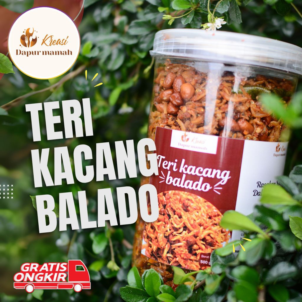 

TERI KACANG BALADO 250g