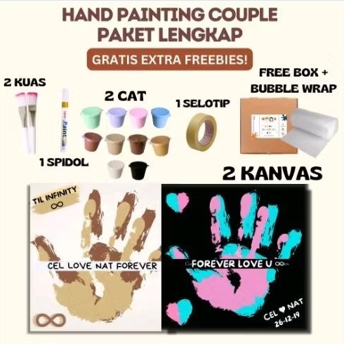 

hand painting couple / baca desk