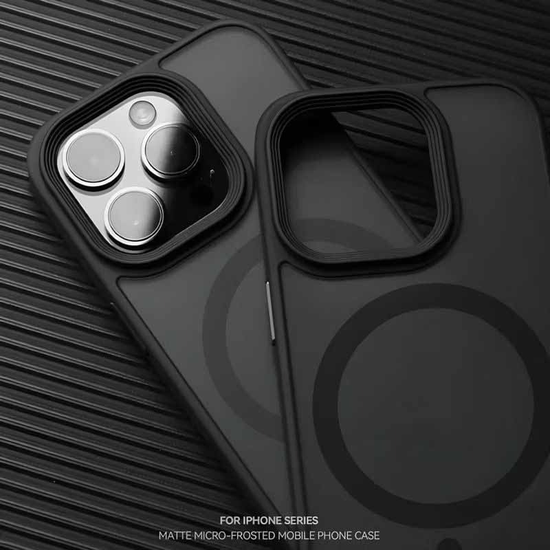 Magsafe Matte Black Edition Charge Premium Magnetic Wireless Case For iPhone 7 8 7+ 8+ X XS XR 11 12