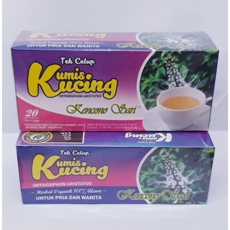 

TEH CELUP KUMIS KUCING KENCONO SARI 20 TEA BAG