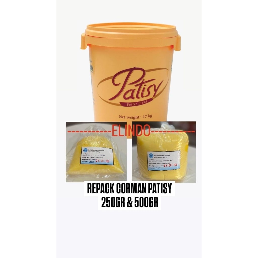

Butter Corman Patisy 250gr & 500gr Repack