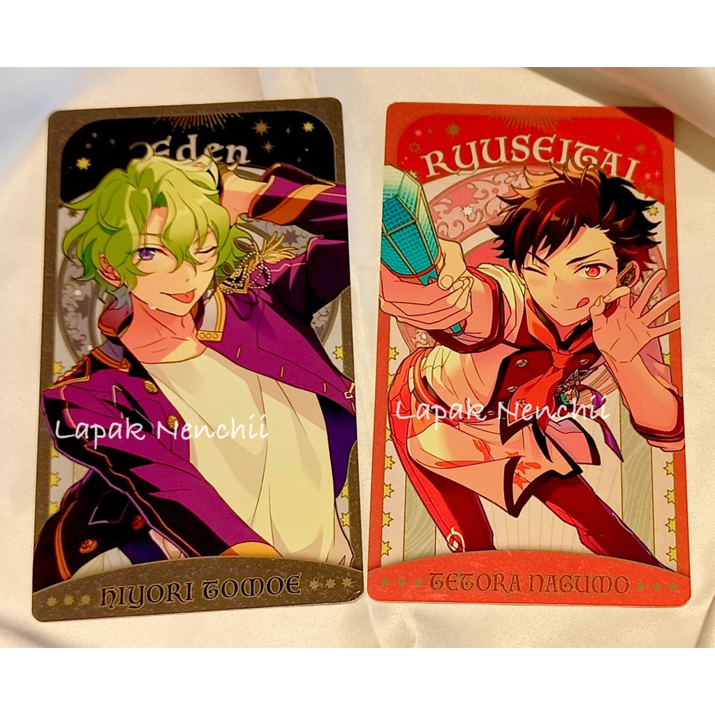 Official Merch Arcana Card Ensemble Stars Hiyori Tomoe, Tetora Nagumo