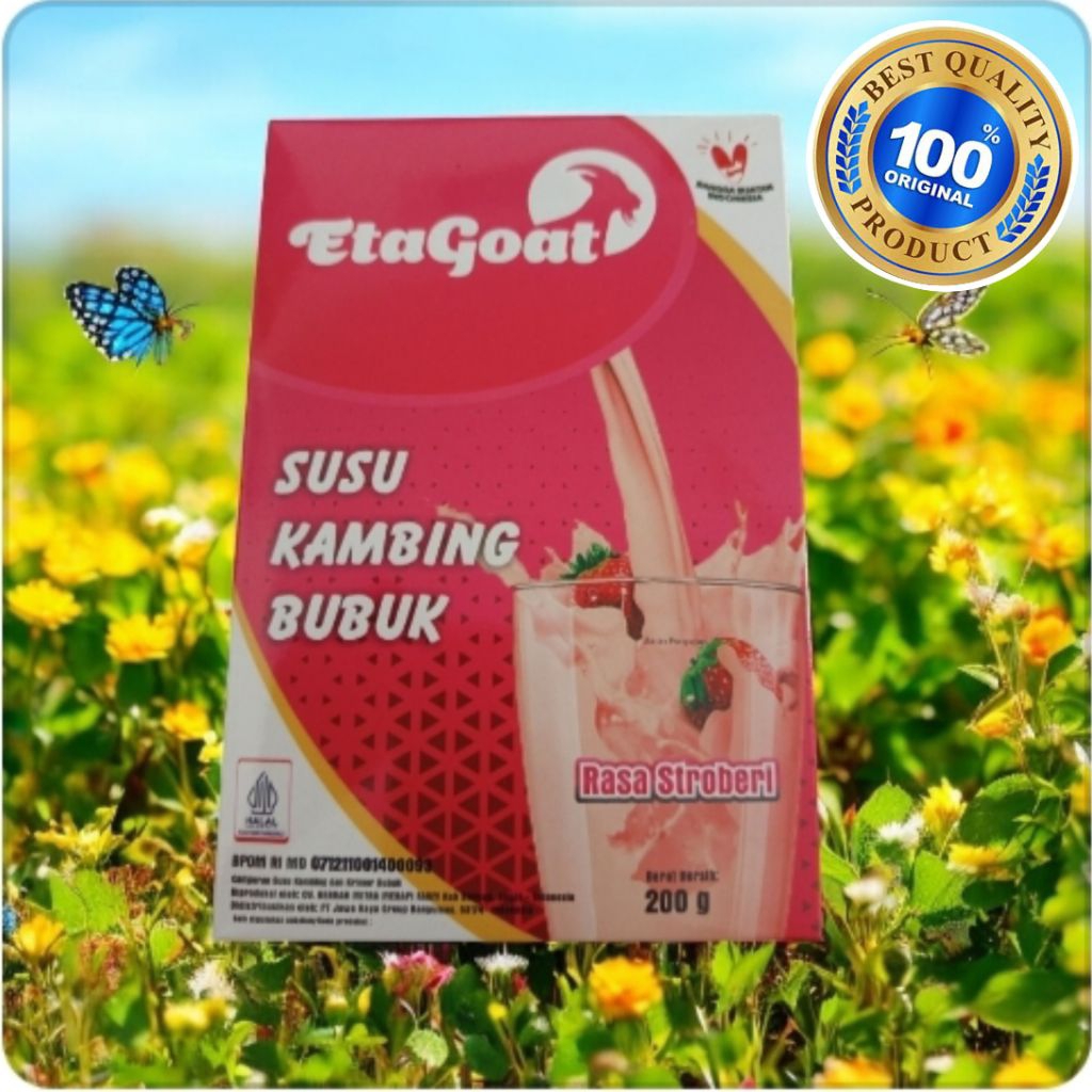 

Susu Kambing Etawa Bubuk Original – Tinggi Kalsium & Protein – 200gr