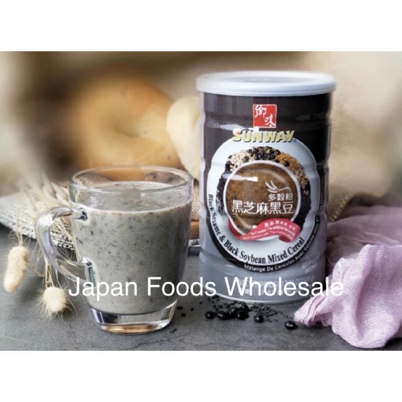 

(The Habit) Sunway Black Sesame & Black Soybean 500gr / makanan sehat / makanan rendah gula / makanan diet