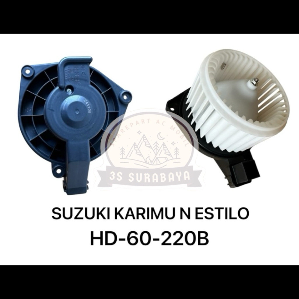 Motor Blower Estilo Wagon R Karimun Ac mobil Blower Angin (Baru/New)