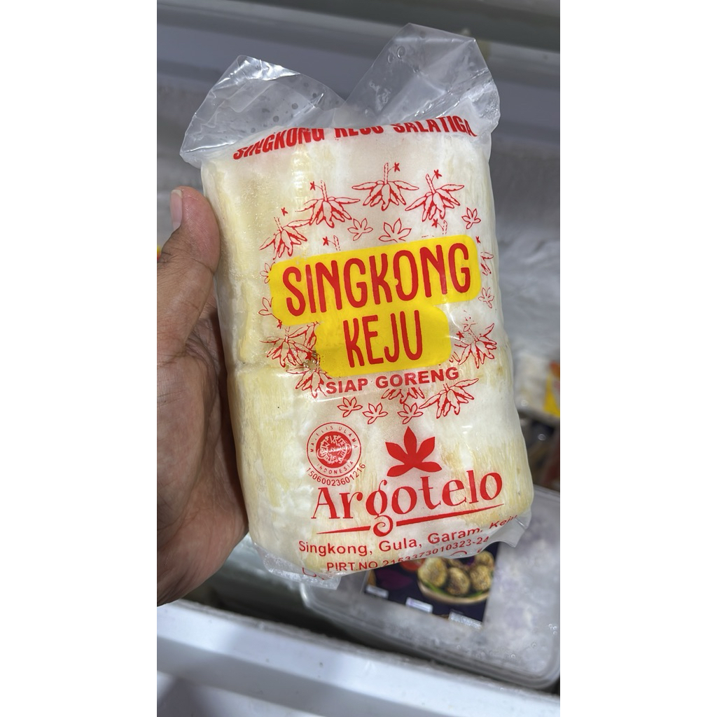 

Singkong Keju Bumbu Argotelo Frozenfood
