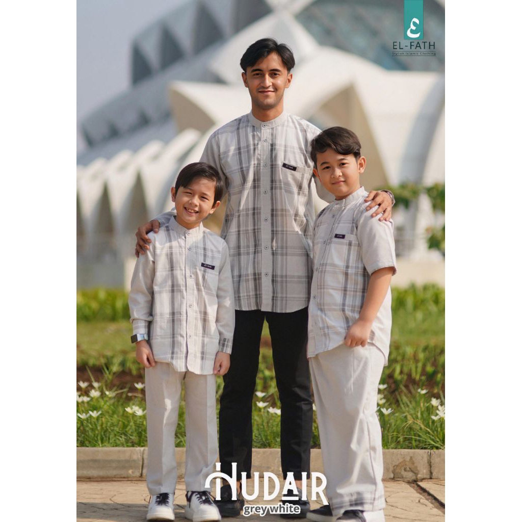 Koko Kekinian Hudair by El-Fath | Couple Look Anak & Dewasa