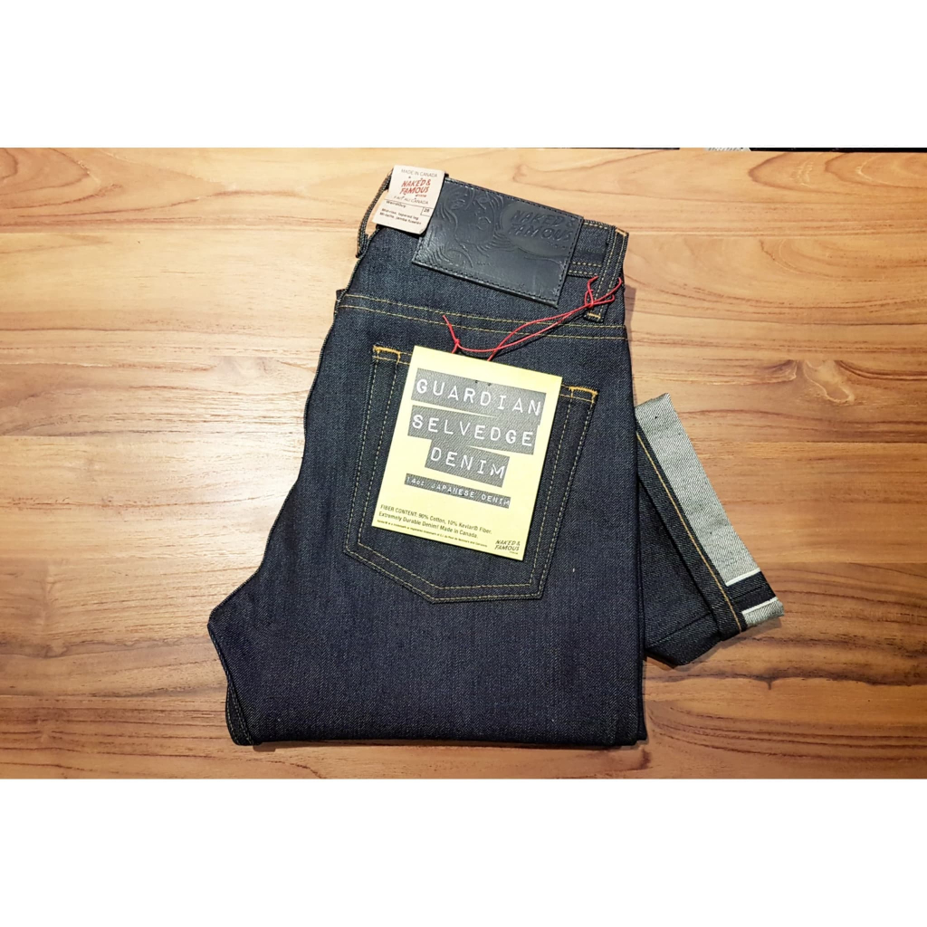 Naked & Famous Denim - Weird Guy Guardian ‘Kevlar’ Selvedge Denim