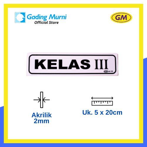 

GM LABEL KELAS III KECIL