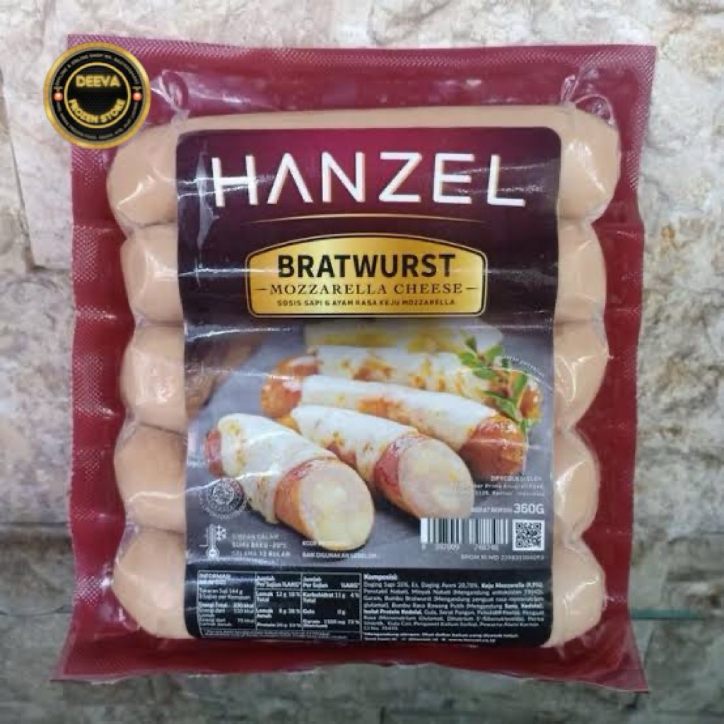 

Hanzel Sosis Bratwurst keju isi5