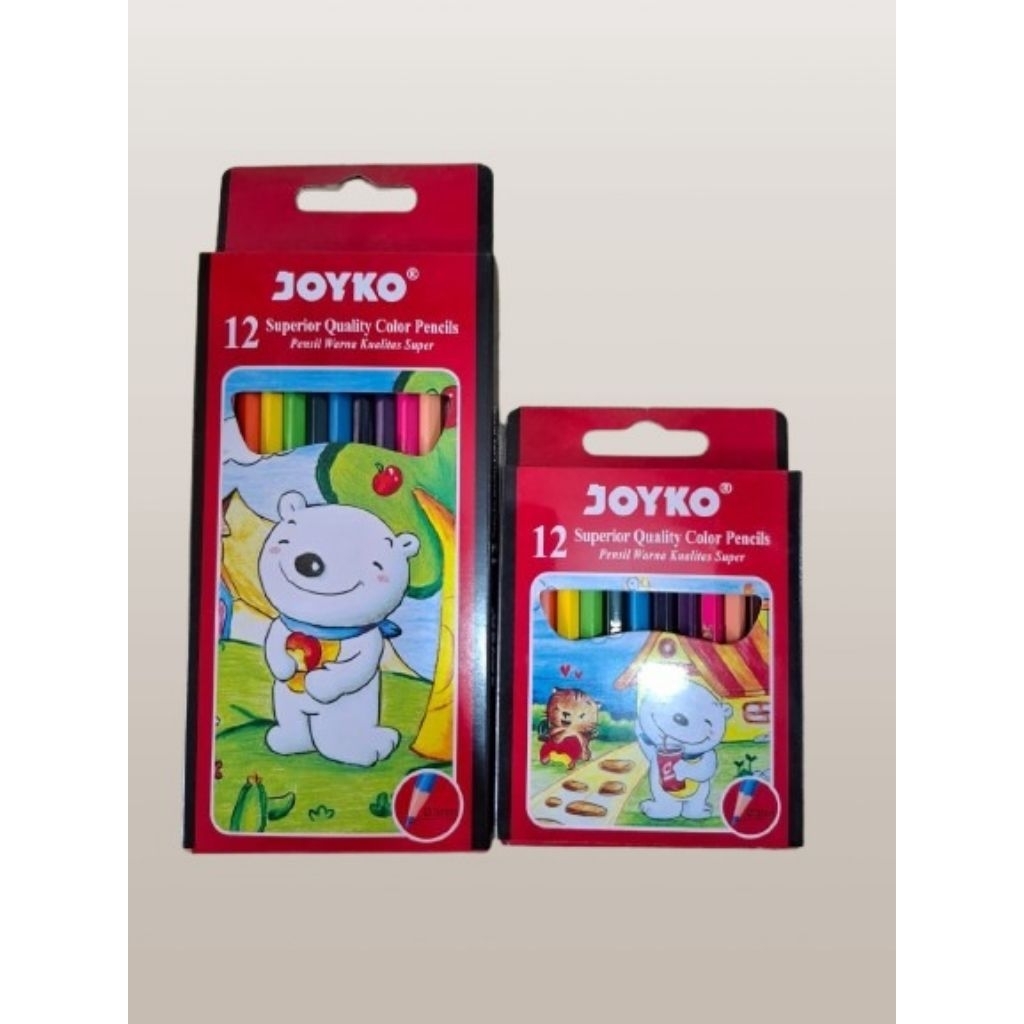 

pensil warna joyko 12 warna pendek