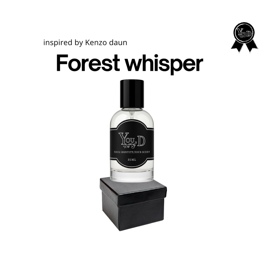 PARFUME YOU.D FOREST WHISPER INSPIRED KENZO DAUN: non alkohol wangi tahan lama natural parfum pria w