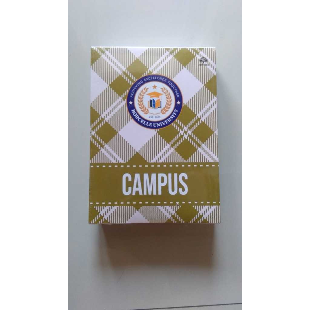 

Buku Tulis Campus Boxy 50 Lembar (per pack isi 10 buku)