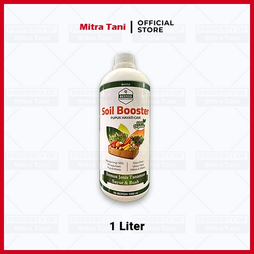 Bestico SOIL BOOSTER Pupuk Hayati 100% Organik Original 1 Liter
